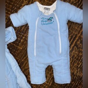 Baby Merlin's Magic Sleepsuit - Blue
